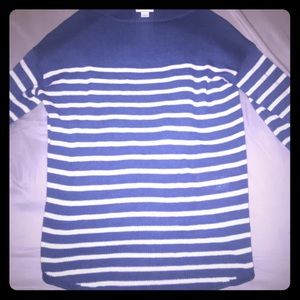 Blue and White striped Old Navy Sweater